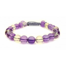 Le bracelet perles Amétrine de Bolivie