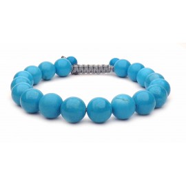 Le bracelet perles en Turquoise