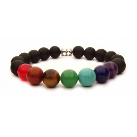 Le bracelet perles 7 chakras 