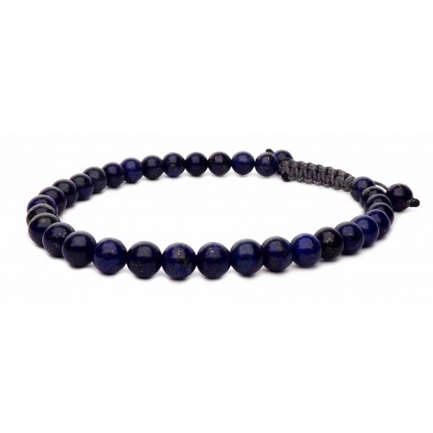 bracelet petites perles en lapis lazuli