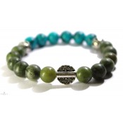 bracelet mala bouddhiste en jade