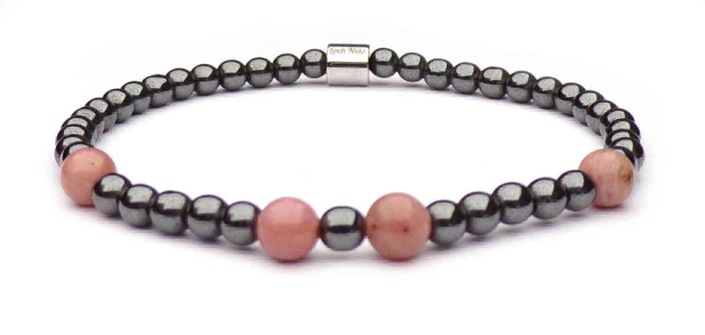 bracelet femme symbole rose
